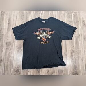 2004 Daytona Beach Bike Week Tshirt Black Size XL